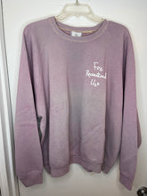 Load image into Gallery viewer, Vintage Light Purple Crewneck Sweatshirt Size XXL