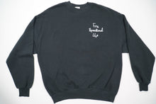 Load image into Gallery viewer, Vintage Black Crewneck Sweatshirt Size S
