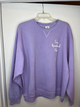 Load image into Gallery viewer, Vintage Light Purple Crewneck Sweatshirt Size XL
