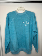 Load image into Gallery viewer, Vintage Light Blue Crewneck Sweatshirt Size L
