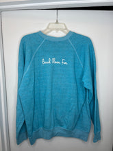 Load image into Gallery viewer, Vintage Light Blue Crewneck Sweatshirt Size L
