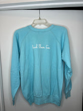Load image into Gallery viewer, Vintage Light Blue Crewneck Sweatshirt Size M
