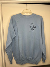 Load image into Gallery viewer, Vintage Light Blue Crewneck Sweatshirt Size L
