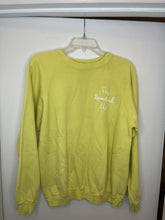 Load image into Gallery viewer, Vintage Yellow Crewneck Sweatshirt Size XL
