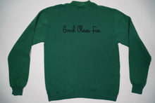 Load image into Gallery viewer, Vintage Green Crewneck Sweatshirt Size S
