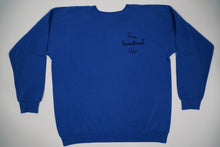 Load image into Gallery viewer, Vintage Royal Blue Crewneck Sweatshirt Size M
