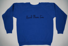 Load image into Gallery viewer, Vintage Royal Blue Crewneck Sweatshirt Size M
