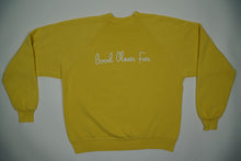 Load image into Gallery viewer, Vintage Yellow Crewneck Sweatshirt Size M
