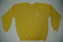 Load image into Gallery viewer, Vintage Yellow Crewneck Sweatshirt Size L
