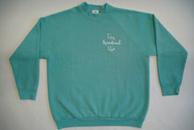 Load image into Gallery viewer, Vintage Light Blue Crewneck Sweatshirt Size M
