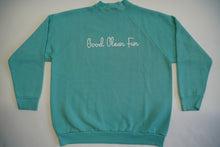 Load image into Gallery viewer, Vintage Light Blue Crewneck Sweatshirt Size M
