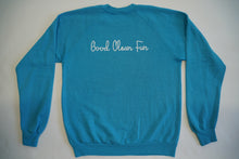Load image into Gallery viewer, Vintage Light Blue Crewneck Sweatshirt Size S
