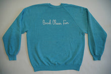 Load image into Gallery viewer, Vintage Light Blue Crewneck Sweatshirt Size L
