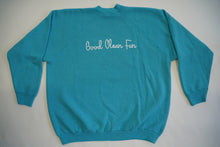 Load image into Gallery viewer, Vintage Light Blue Crewneck Sweatshirt Size L
